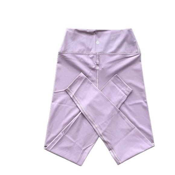 WOMENS CRANBERRY PINK CROSSOVER HIGH-RISE TIGHTS/LEGGINGS NWT - SZ:M/L - Picture 12 of 15